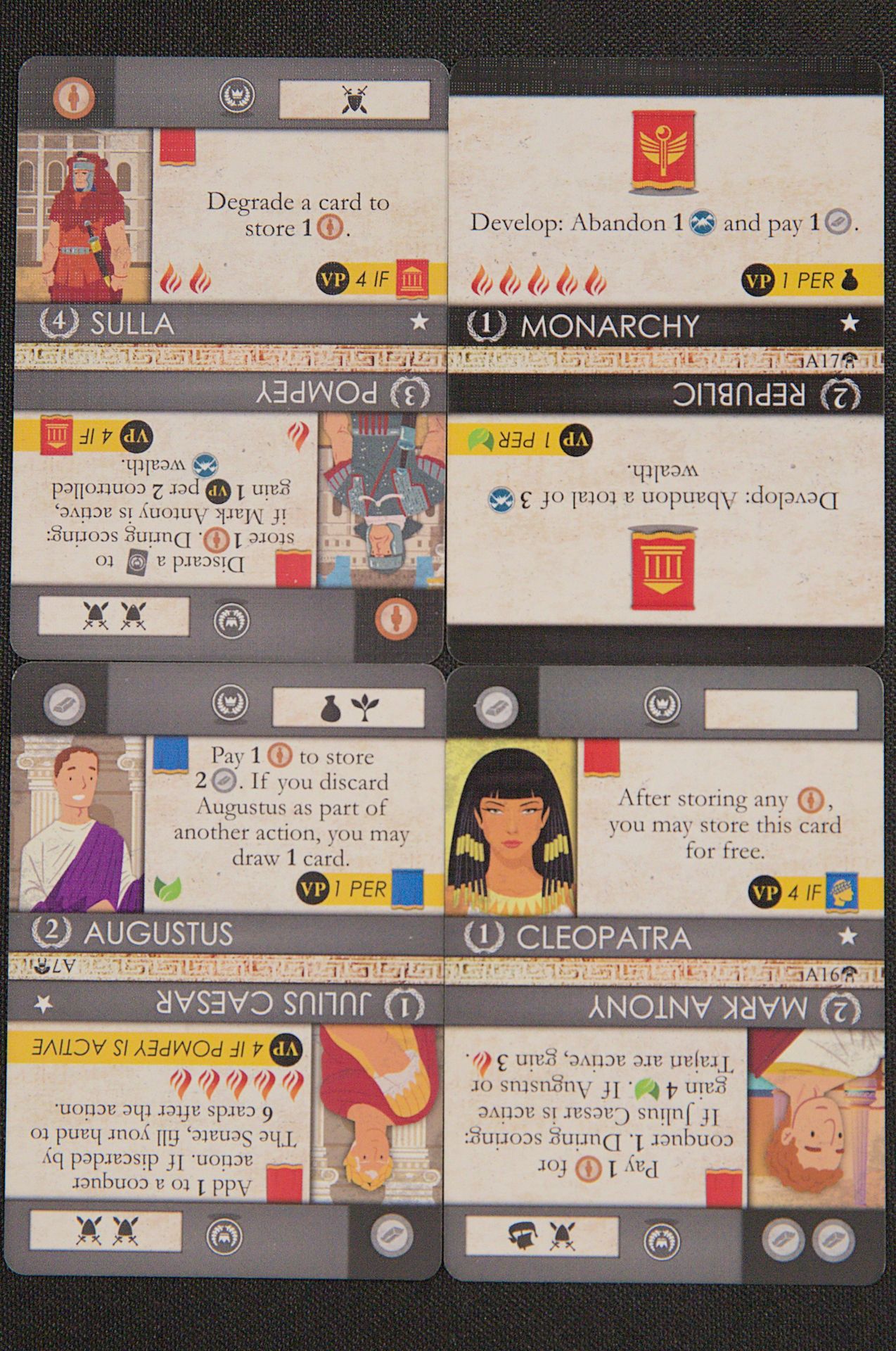 Behold Rome card synergies