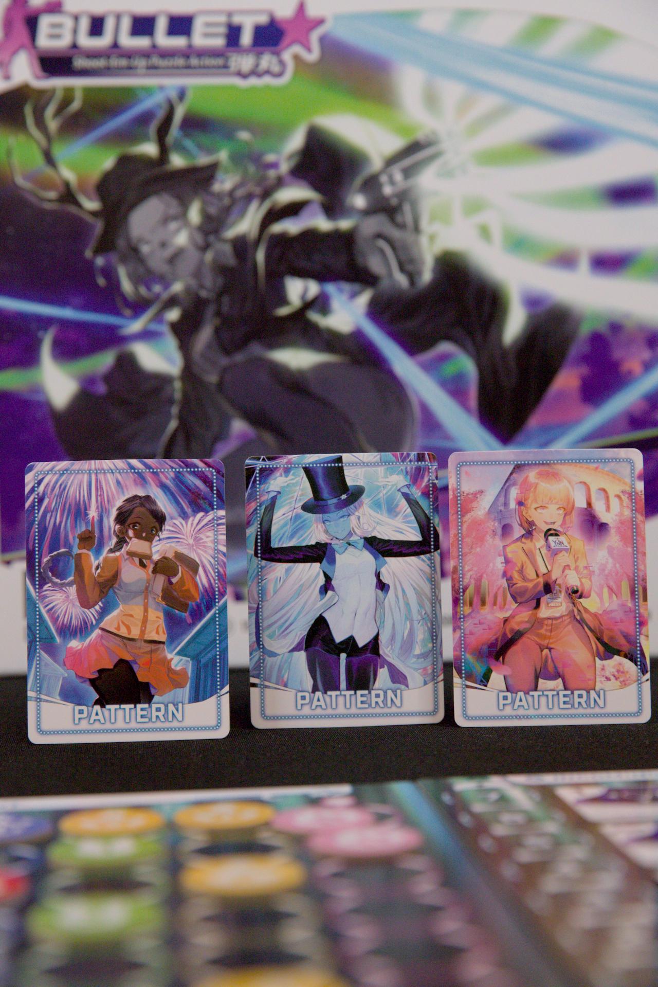 Bullet Star card detail shot