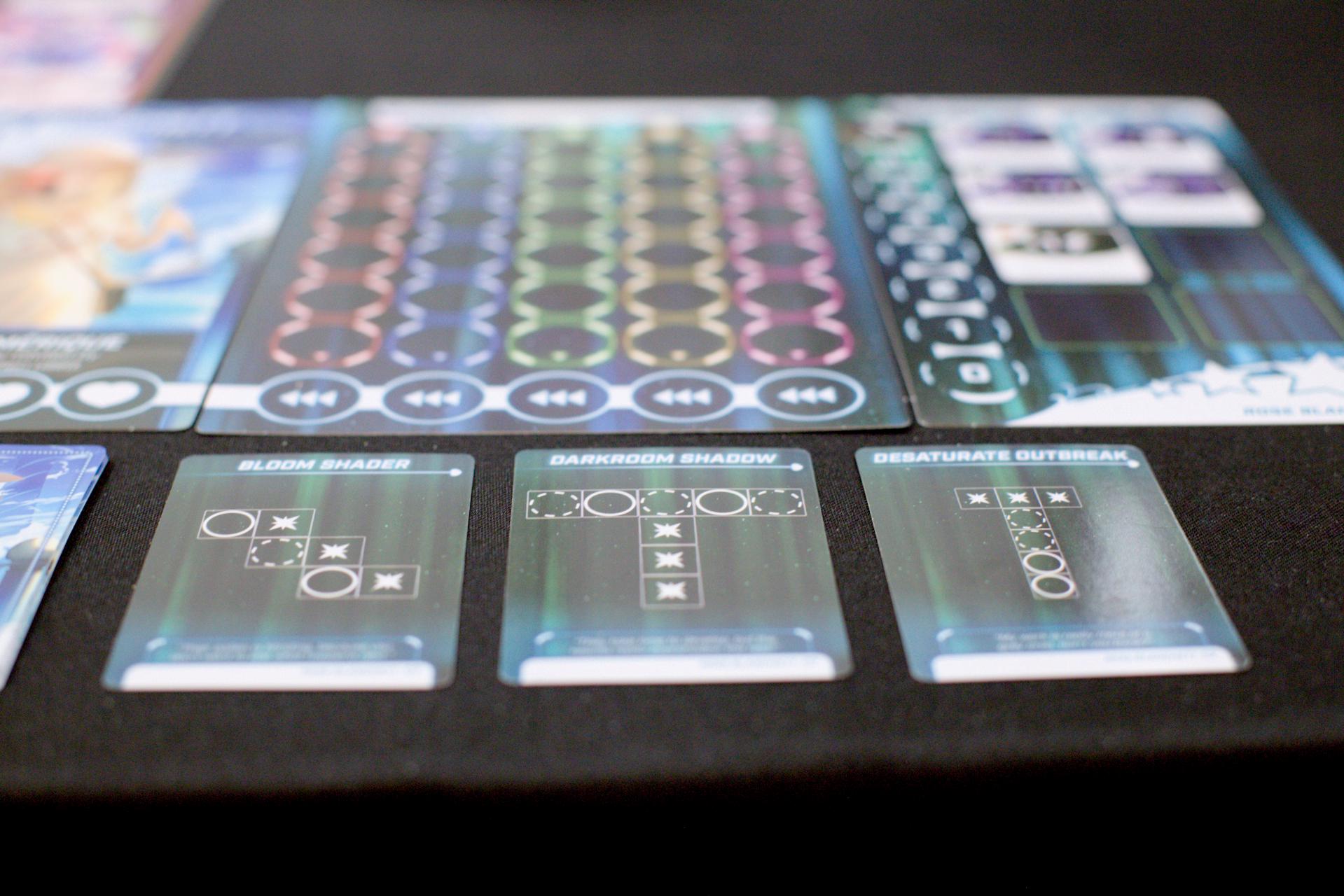 Bullet Star heroine pattern cards