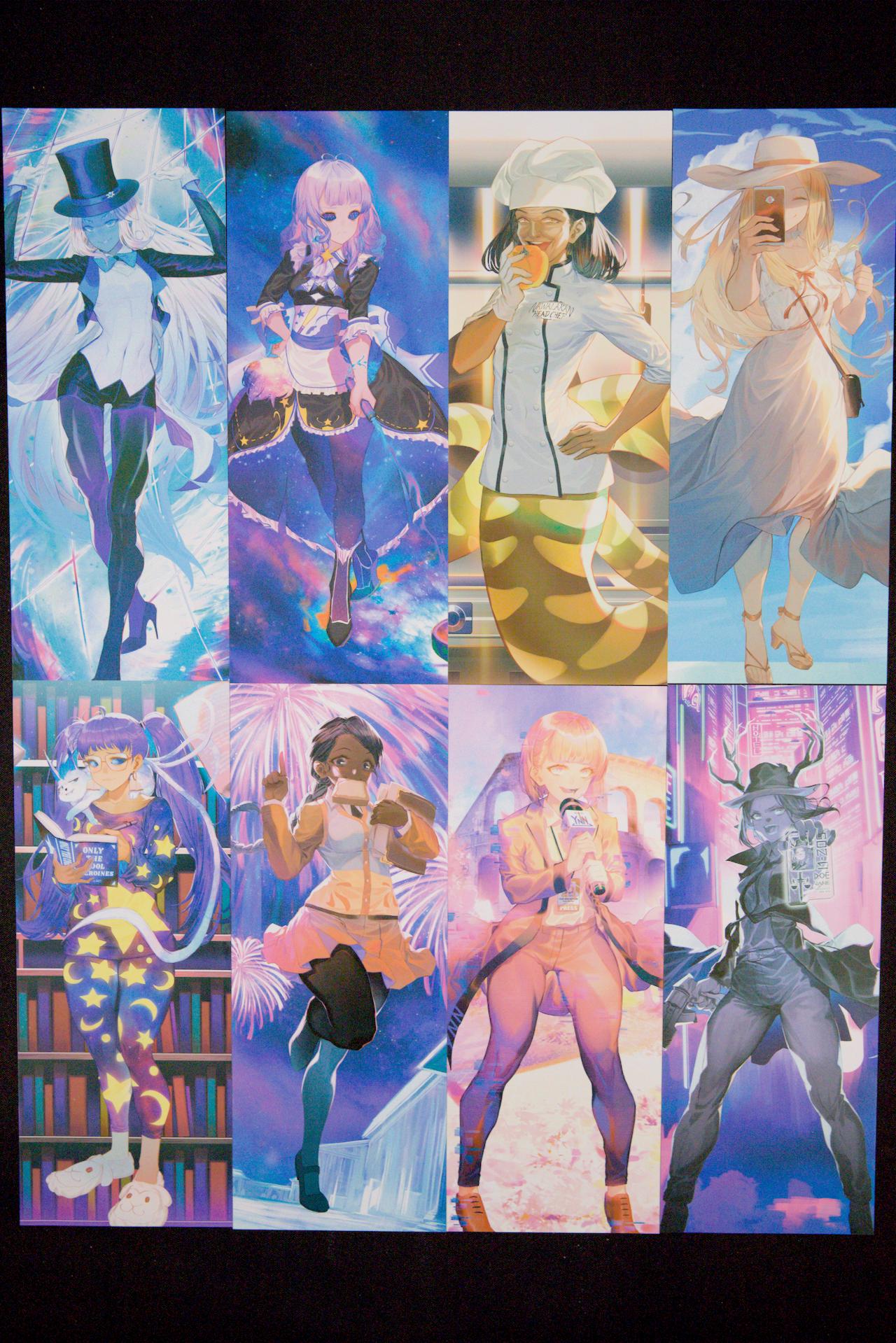 Bullet Star Heroine portraits