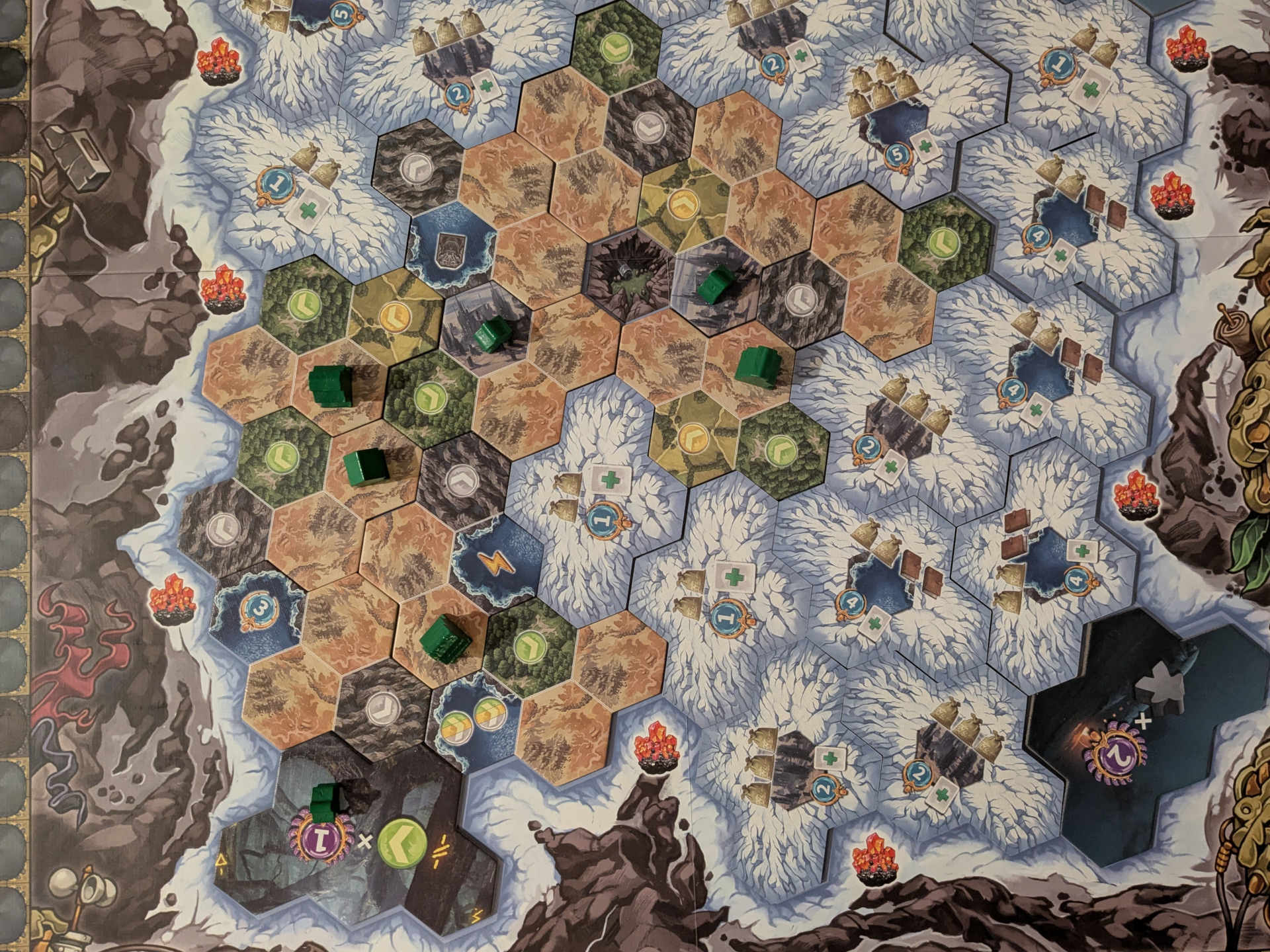 Revive game board explored