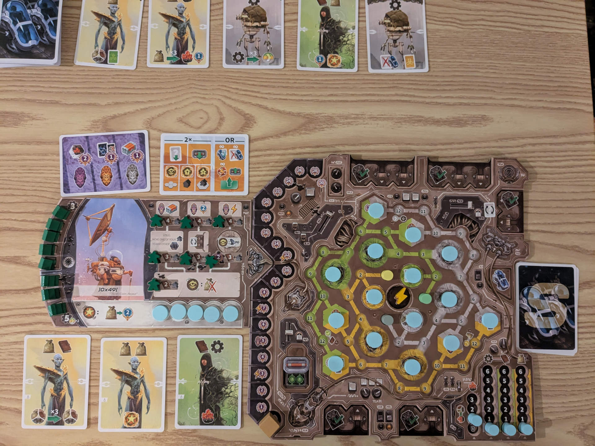 Revive player area at the start of the game